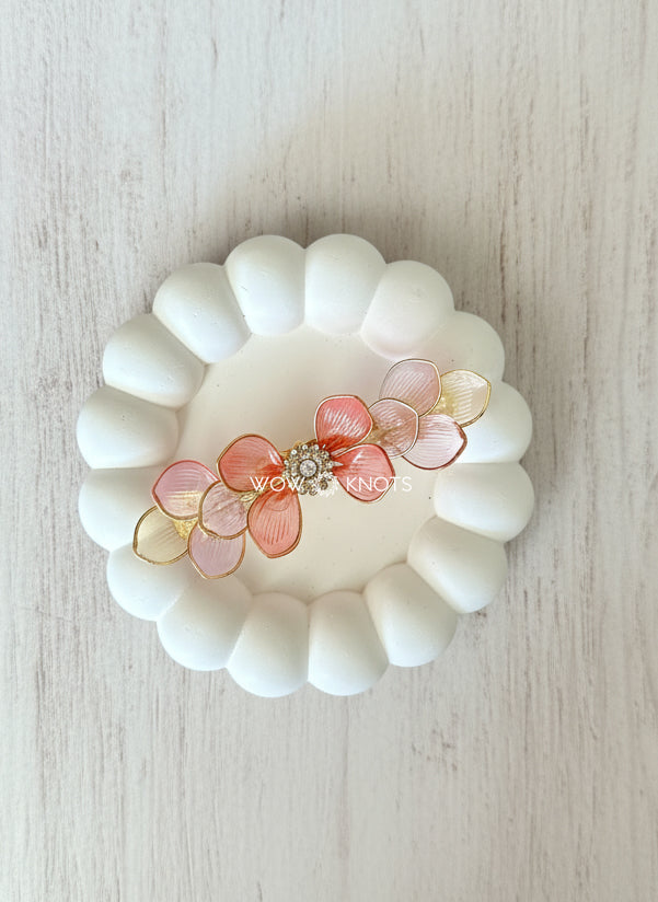 Lush Pastel Shell Hair Clip