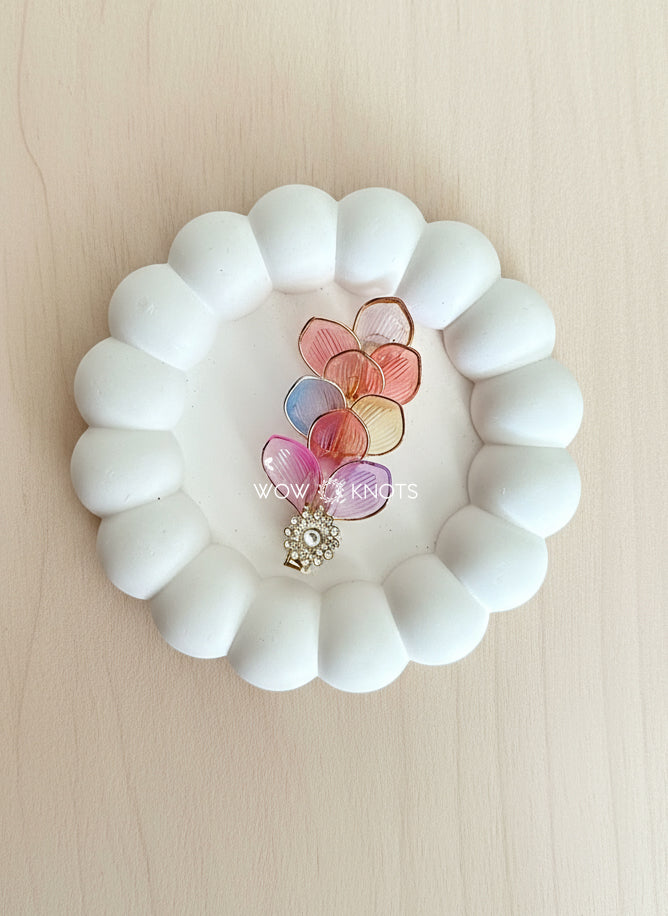 Lush Pastel Fairy Bloom Alligator Hair Clip