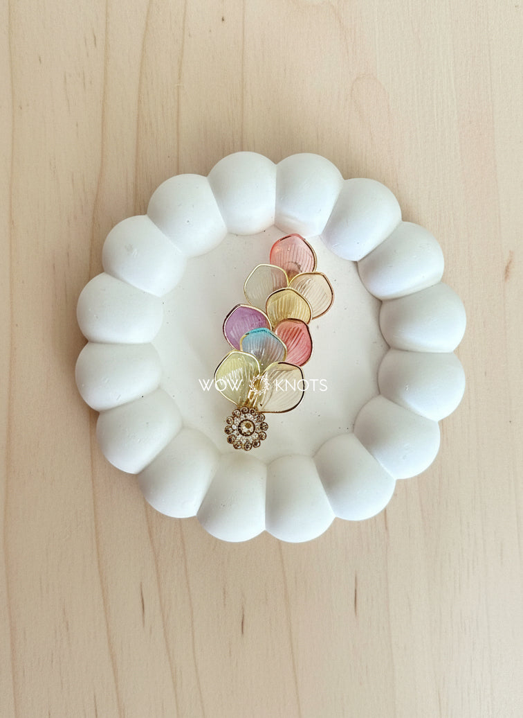 Lush Pastel Fairy Bloom Alligator Hair Clip