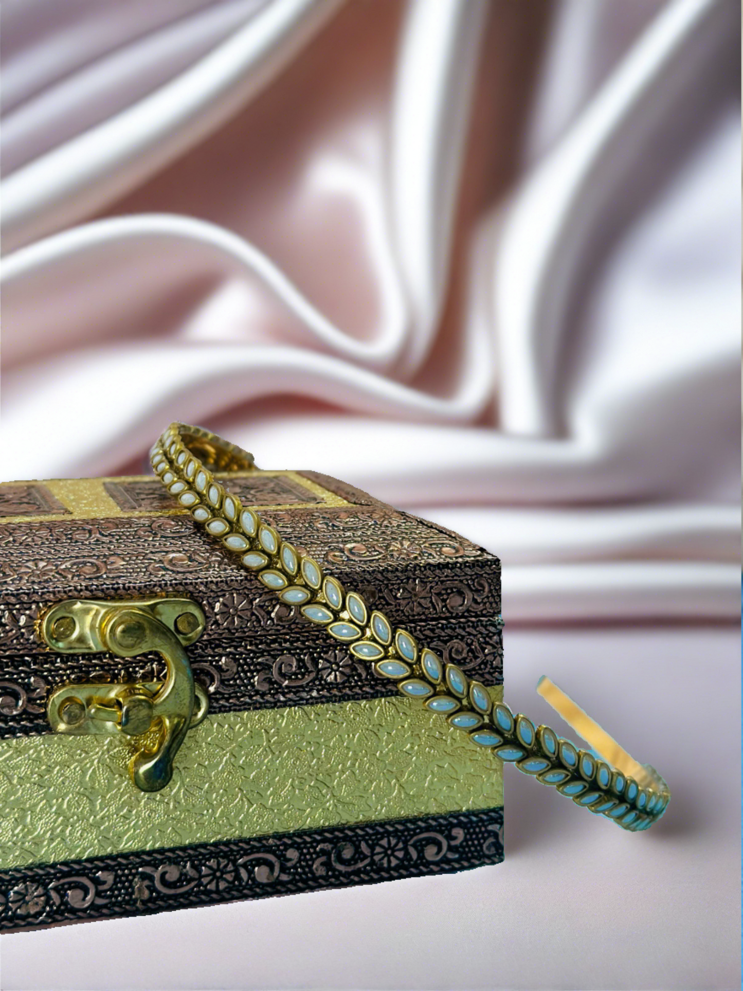 Kundan Headband - Jasmine