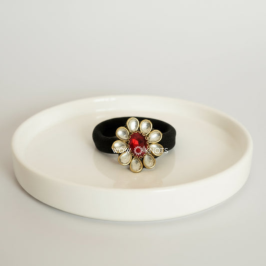 Kundan Rubber Band/Hair Tie - Sparkle