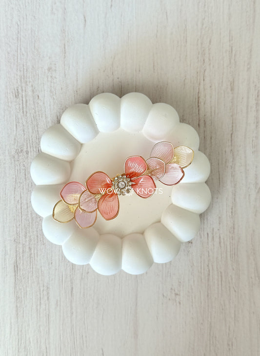 Lush Pastel Shell Hair Clip