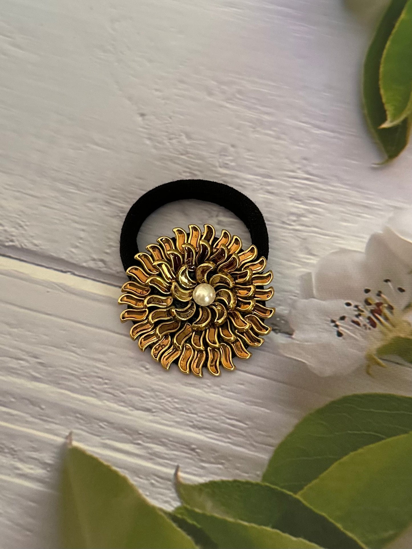 Kundan Rubber Band/Hair Tie - Rays of Hope