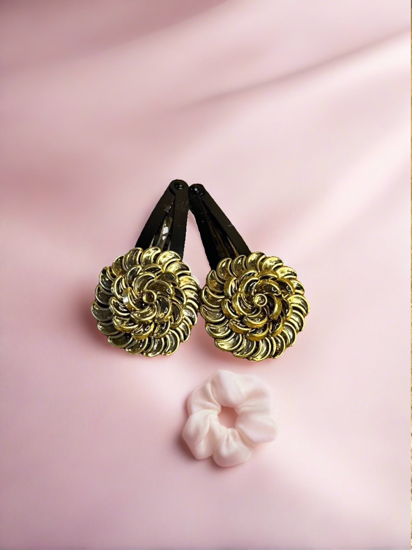 Kundan Tic Tac Clips - Swirl Majesty