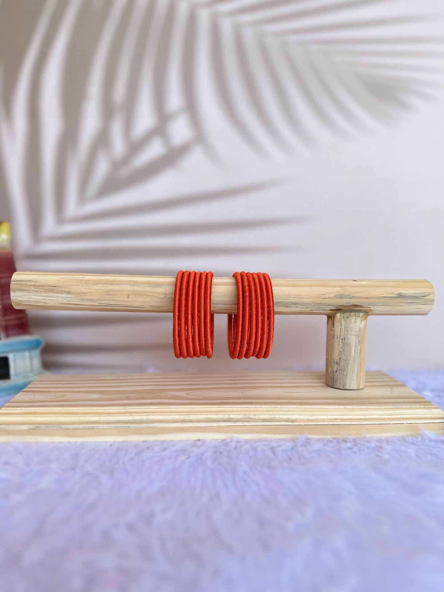 Silk Thread Bangle Set 3mm