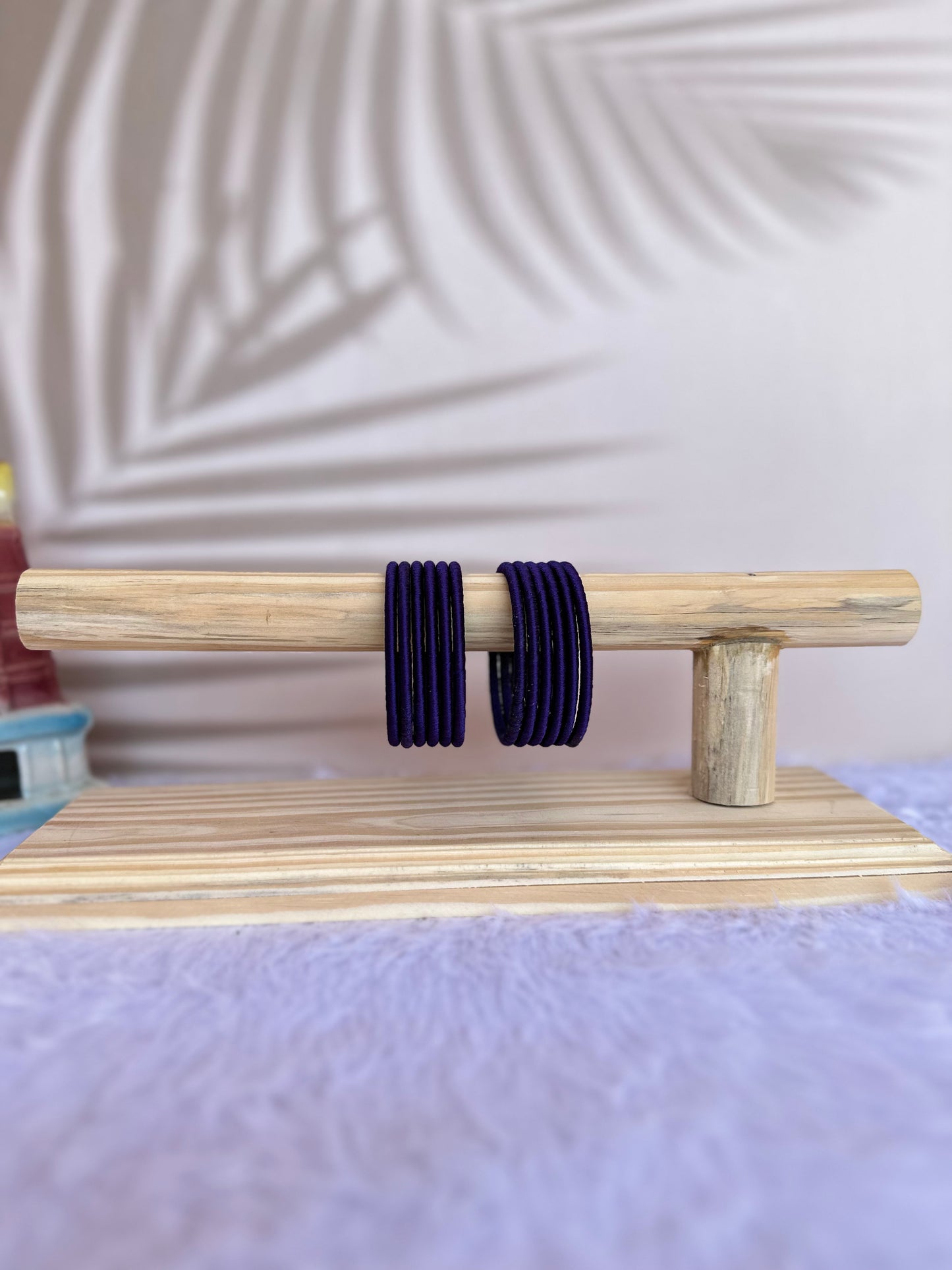 Silk Thread Bangle Set 3mm